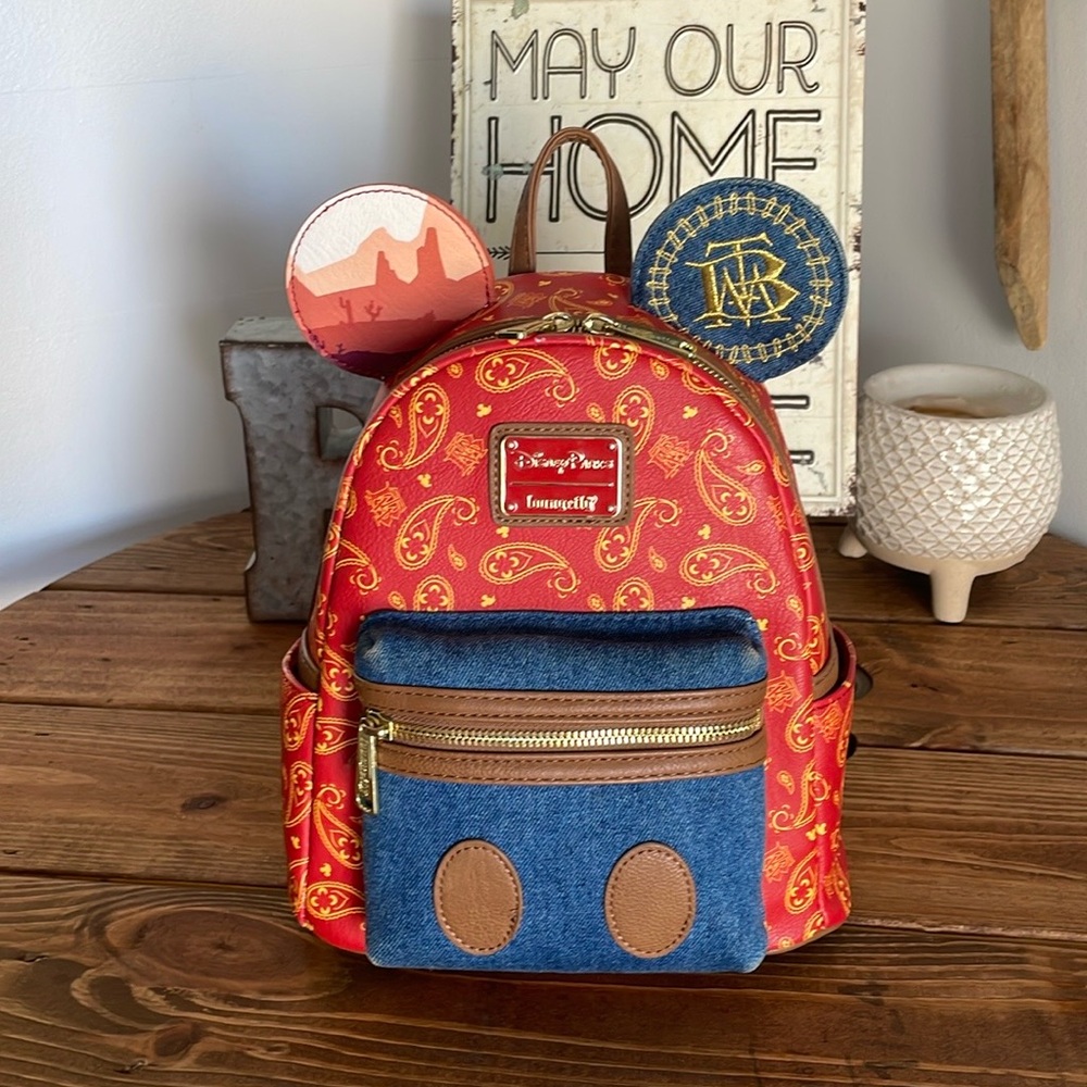 Big Thunder Mountain Railroad 50th Anniversary Disney Parks Loungefly Backpack